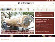 Tablet Screenshot of ohiostatehouse.org